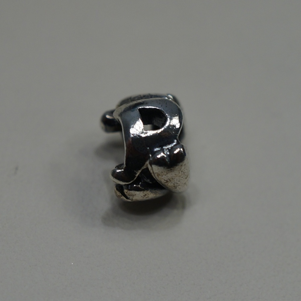 Trollbeads Sterling Silver Letter P Bead